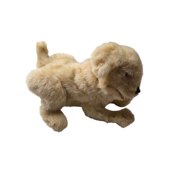 Realistic Golden Retriever Puppy Stuffed Animal Plush Dog Lifelike - Picture 6 of 11
